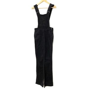 BA & SH Overalls Jumper Womens Size  1 US Size 6 Black Zipper Classic Casual